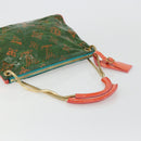 LOUIS VUITTON Bonbon Richard Prince Pochette Bag Green M95748 LV Auth 180342A-7