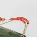 LOUIS VUITTON Bonbon Richard Prince Pochette Bag Green M95748 LV Auth 180342A-8