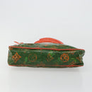LOUIS VUITTON Bonbon Richard Prince Pochette Bag Green M95748 LV Auth 180342A-5