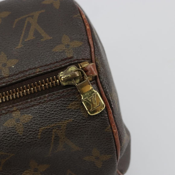 LOUIS VUITTON Monogram Papillon 30 Hand Bag M51385 LV Auth 180349