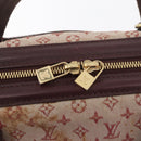 LOUIS VUITTON Monogram Mini Josephine PM Hand Bag Red M92216 LV Auth 180350-18
