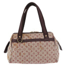 LOUIS VUITTON Monogram Mini Josephine PM Hand Bag Red M92216 LV Auth 180350-13