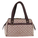 LOUIS VUITTON Monogram Mini Josephine PM Hand Bag Red M92216 LV Auth 180350-3