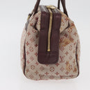 LOUIS VUITTON Monogram Mini Josephine PM Hand Bag Red M92216 LV Auth 180350-5