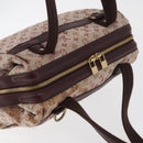 LOUIS VUITTON Monogram Mini Josephine PM Hand Bag Red M92216 LV Auth 180350-7