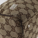 GUCCI GG Canvas Web Sherry Lijn Handtas Beige 145810 Auth 180354-10