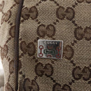 GUCCI GG Canvas Web Sherry Lijn Handtas Beige 145810 Auth 180354-14