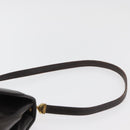 Christian Dior Handtasche Kalbsleder 2way Dunkelbraun Gold Original 180355-15