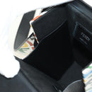 FENDI Zucca Canvas Vertigo Shoulder Bag PVC Multicolor Silver Auth 180356M-23