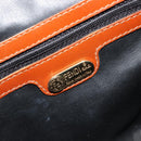 FENDI Zucca Canvas Shoulder Bag PVC Black Brown Auth 180358A-19