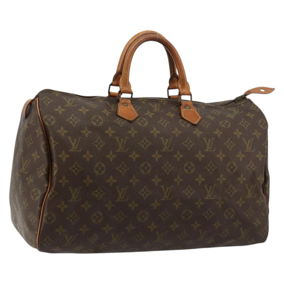 LOUIS VUITTON Monogram Speedy 40 Handtasche M41522 LV Auth 180364