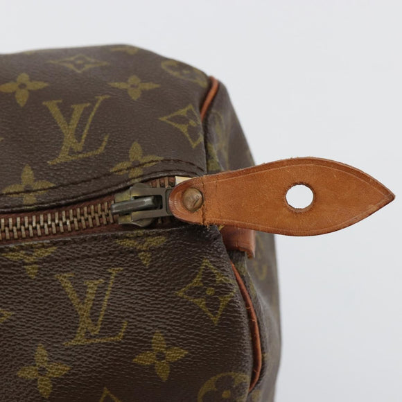 LOUIS VUITTON Monogram Speedy 40 Handtasche M41522 LV Auth 180364