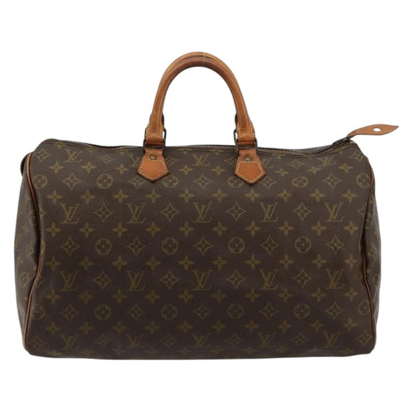 LOUIS VUITTON Monogram Speedy 40 Handtasche M41522 LV Auth 180364