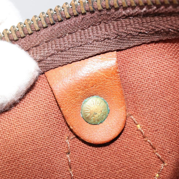 LOUIS VUITTON Monogram Speedy 40 Handtasche M41522 LV Auth 180364