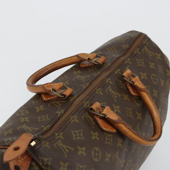 LOUIS VUITTON Monogram Speedy 40 Handtasche M41522 LV Auth 180364