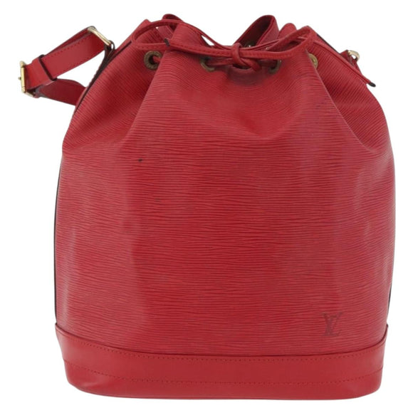 LOUIS VUITTON Epi Noe Shoulder Bag Red M44007 LV Auth 180369A