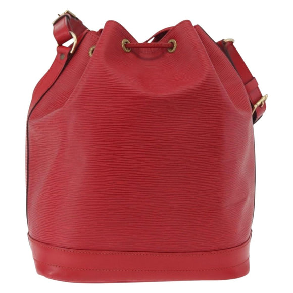 LOUIS VUITTON Epi Noe Shoulder Bag Red M44007 LV Auth 180369A