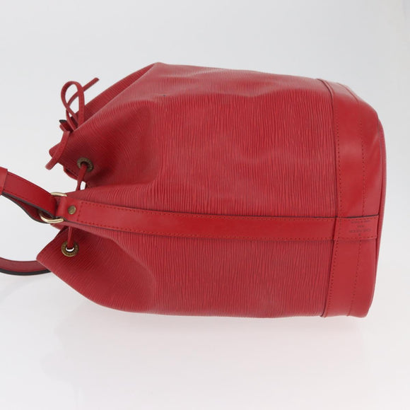 LOUIS VUITTON Epi Noe Shoulder Bag Red M44007 LV Auth 180369A