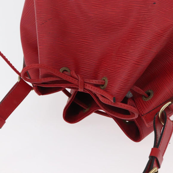 LOUIS VUITTON Epi Noe Shoulder Bag Red M44007 LV Auth 180369A