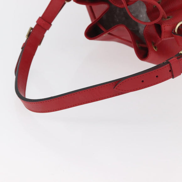 LOUIS VUITTON Epi Noe Shoulder Bag Red M44007 LV Auth 180369A