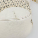 LOUIS VUITTON Monogram Mini Lin Croisette Marina GM Bag Blue M95492 Auth 180370A-9