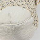 LOUIS VUITTON Monogram Mini Lin Croisette Marina GM Bag Blue M95492 Auth 180370A-17