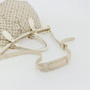 LOUIS VUITTON Monogram Mini Lin Croisette Marina GM Bag Blue M95492 Auth 180370A-8