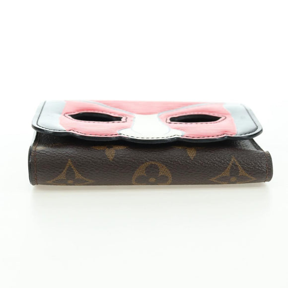 LOUIS VUITTON Kabuki Portefeuille Victorine Wallet Red M67257 Auth 180375M