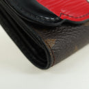 LOUIS VUITTON Kabuki Portefeuille Victorine Wallet Red M67257 Auth 180375M-14
