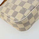 LOUIS VUITTON Damier Azur Pochette Accessoires Pouch N41207 LV Auth 180377-17