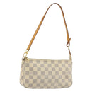 LOUIS VUITTON Damier Azur Pochette Accessoires Pouch N41207 LV Auth 180377-1