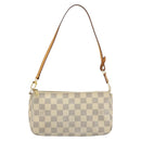 LOUIS VUITTON Damier Azur Pochette Accessoires Pouch N41207 LV Auth 180377-13
