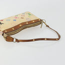 LOUIS VUITTON Monogram Multicolor Pochette Pouch White M92649 LV Auth 180382-7