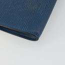 LOUIS VUITTON Epi Pochette Accessoires Pouch Blue M52985 LV Auth 180384-16