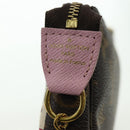 LOUIS VUITTON Monogram Mini Pochette Accessoires Beutel N41667 LV Auth 180386M-19