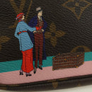 LOUIS VUITTON Monogram Mini Pochette Accessoires Beutel N41667 LV Auth 180386M-21