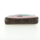 LOUIS VUITTON Monogram Mini Pochette Accessoires Beutel N41667 LV Auth 180386M-5