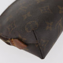 LOUIS VUITTON Monogram Pochette Cosmetic PM Etui M43998 LV Auth 180387-15
