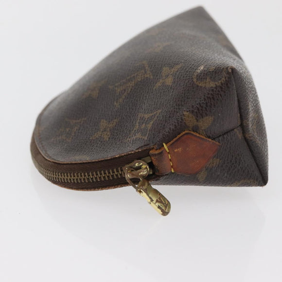 LOUIS VUITTON Monogram Pochette Cosmetic PM Etui M43998 LV Auth 180387