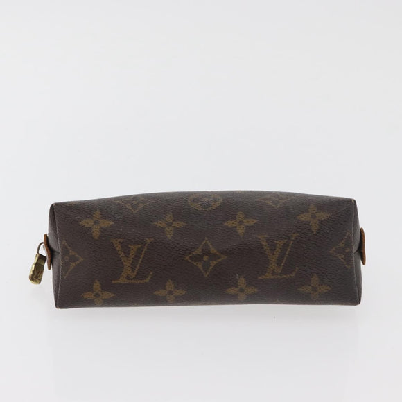 LOUIS VUITTON Monogram Pochette Cosmetic PM Etui M43998 LV Auth 180387