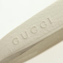 GUCCI Micro GG Supreme Disney Sandals PVC Beige Gold Auth 180388M-9