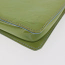 LOUIS VUITTON Monogram Vernis Lexington Pouch Baby Blue M91011 LV Auth 180389A-15
