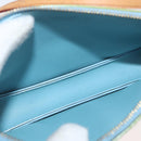 LOUIS VUITTON Monogram Vernis Lexington Pouch Baby Blue M91011 LV Auth 180389A-11