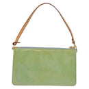 LOUIS VUITTON Monogram Vernis Lexington Pouch Baby Blue M91011 LV Auth 180389A-2