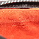 LOUIS VUITTON Monogram Perfo Pochette Cles Coin Purse Orange M95222 Auth 180394M-9