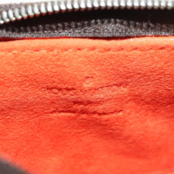 LOUIS VUITTON Monogram Perfo Pochette Cles Coin Purse Orange M95222 Auth 180394M