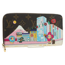 LOUIS VUITTON Monogram Vivienne Zippy Wallet Long Wallet M81630 LV Auth 180396M-1