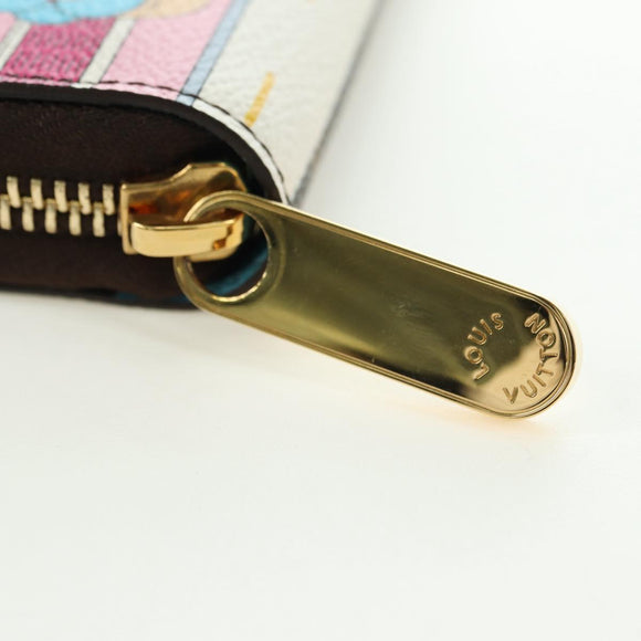 LOUIS VUITTON Monogram Vivienne Zippy Wallet Long Wallet M81630 LV Auth 180396M