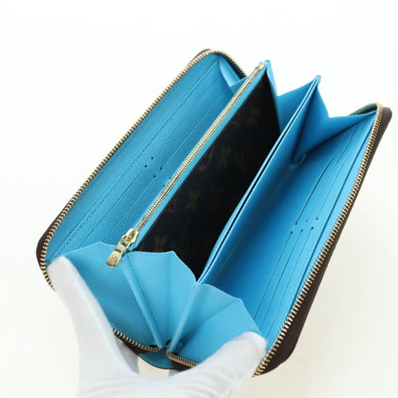 LOUIS VUITTON Monogram Vivienne Zippy Wallet Long Wallet M81630 LV Auth 180396M
