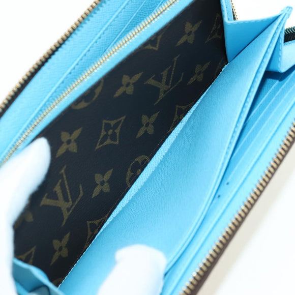 LOUIS VUITTON Monogram Vivienne Zippy Wallet Long Wallet M81630 LV Auth 180396M